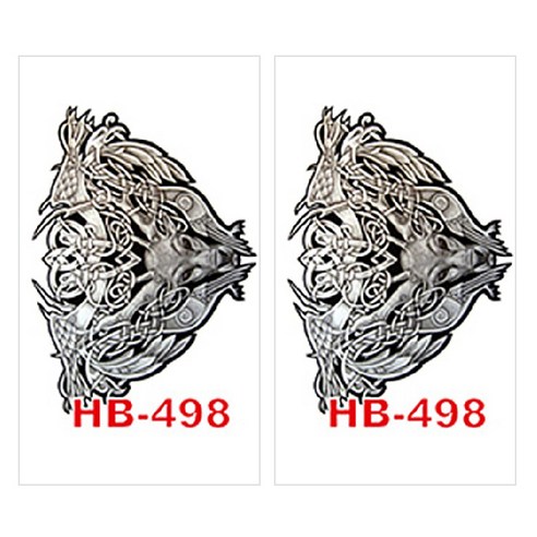 허니걸 타투스티커, HB-498, 2개