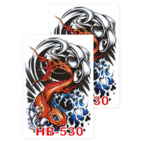 허니걸 타투스티커, HB-530, 2개