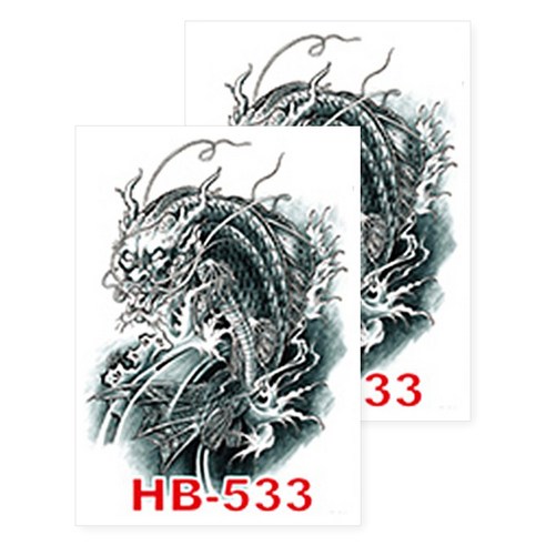 허니걸 타투스티커, HB-533, 2개