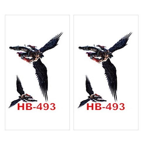 허니걸 타투스티커, HB-493, 2개