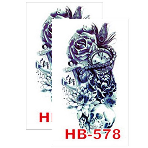 허니걸 타투스티커, HB-578, 2개