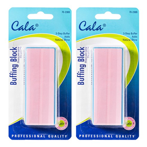CALA 사면 네일 버퍼A형, 혼합 색상, 2개