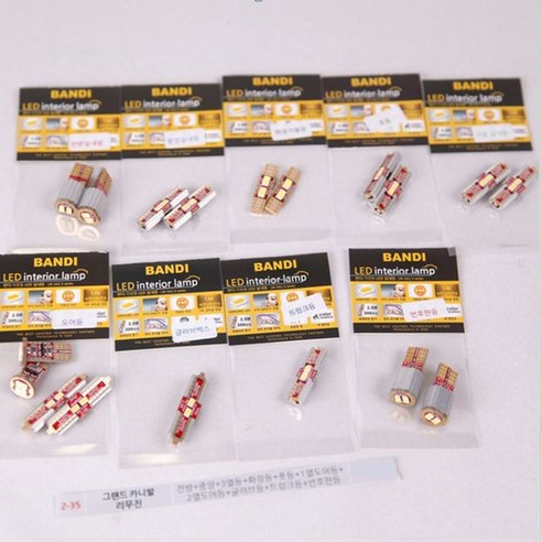 엘이디인코리아 반디 LED 실내등 풀셋 LED램프, 그랜드 카니발 리무진, 1세트