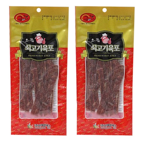 참살이 으뜸 쇠고기육포 (스틱), 2개, 50g