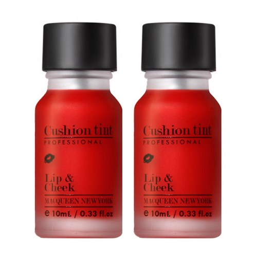 맥퀸뉴욕 크리미 립틴트 10ml, 담력(레드), 2개
