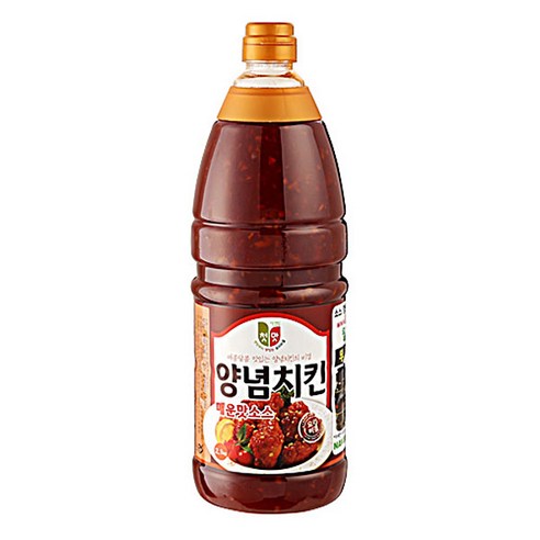 청우양념치킨소스 청우식품 양념치킨 매운맛소스, 2.1kg, 5개 Best Top5