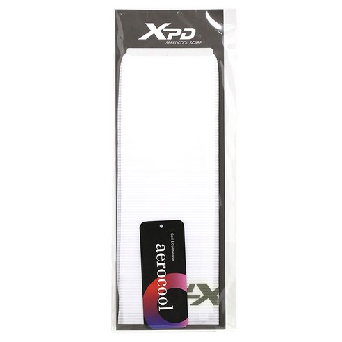 XPD 스피드 쿨스카프 직사각, 쿨화이트, 1개