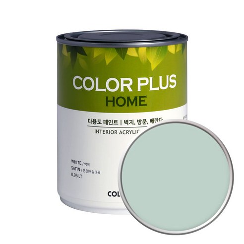 노루페인트 컬러플러스 홈 페인트 1L, 말라카이트