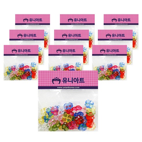 유니아트 2000 모양비즈, 42번, 10개입