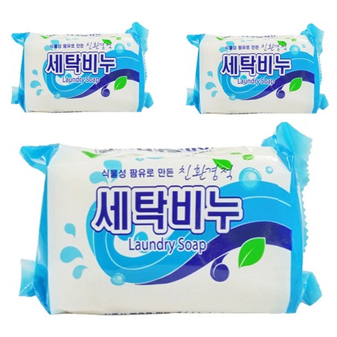 태광 친환경적 세탁비누, 420g, 3개 - 세탁비누 | 쿠팡