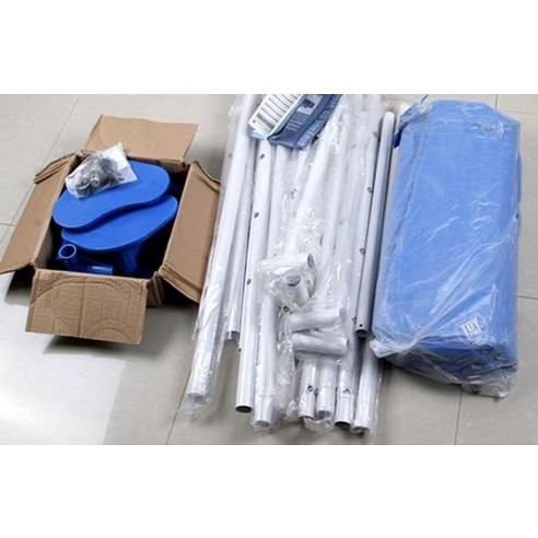 인텍스 패밀리 프레임 사각 풀장, 1개