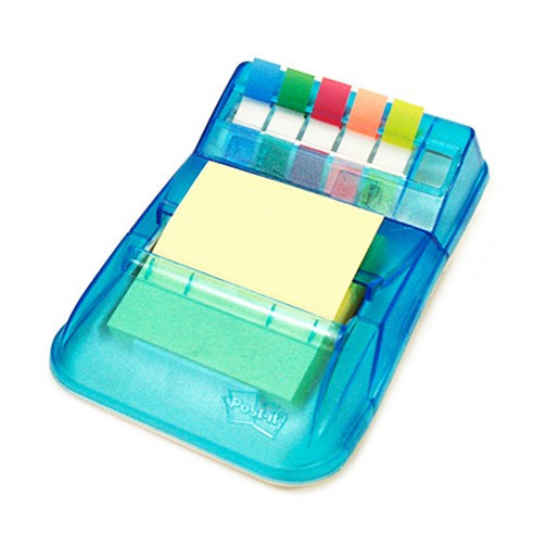 3M 포스트잇 팝업디스펜서 KR-2001 + 팝업리필 + 플래그 5색 콤보팩, 1세트