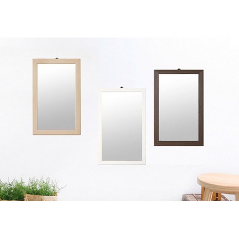 심플 벽걸이 거울: 베이지의 우아함, 40% 할인의 기회!