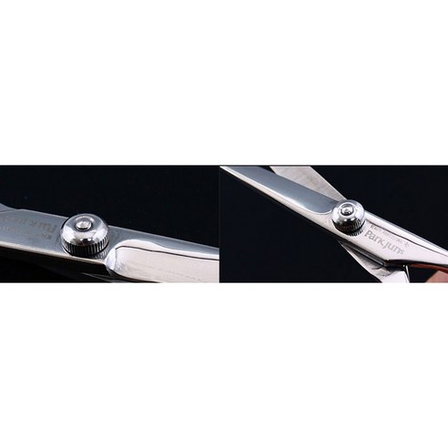 박준뷰티랩 프리미엄 홈케어 헤어 미용가위 16cm, 실버, 1개