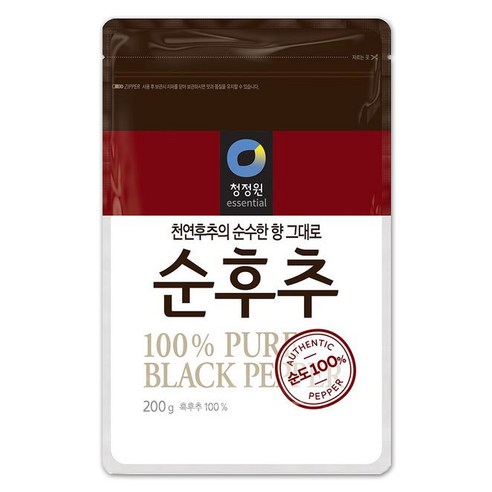 원하프 순후추 청정원, 200g, 1개