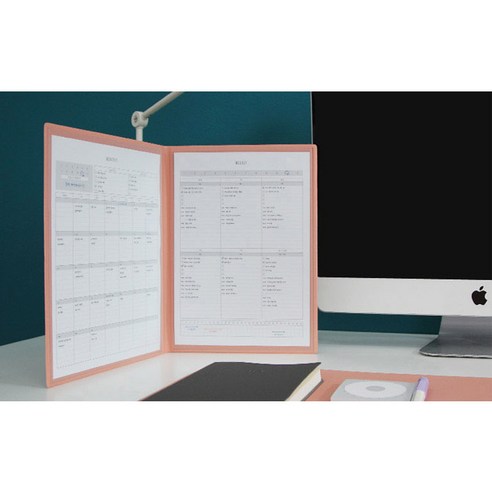 시간 관리를 효과적으로 관리하고 생산성을 향상시키는 데얼스 스케줄러 A4