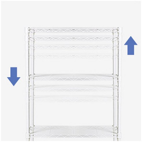 실용성과 내구성이 뛰어난 리벤스 메탈 철제 선반 5단 600