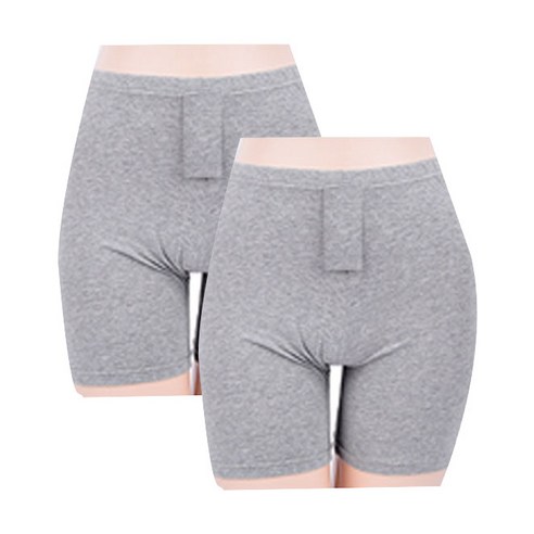 헬로심플 여아용 면속바지 5부 2p, XL