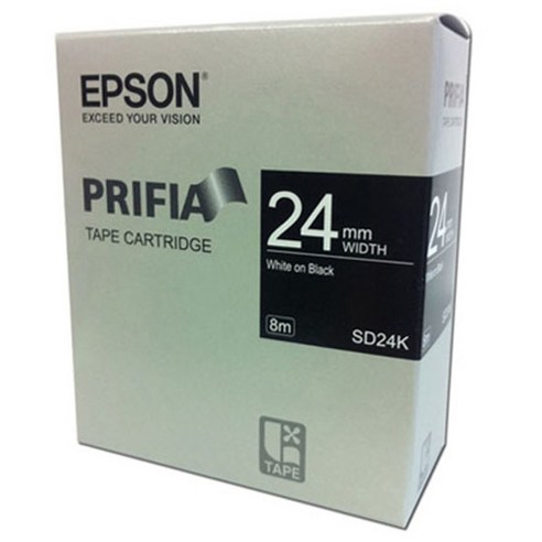 엡손 PRIFIA 라벨카트리지, SD24K, 8m