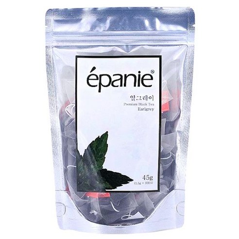 추천제품 향긋하고 상쾌한 향을 선사하는 에빠니 얼그레이 삼각망 티백, 1.5g, 30개입 소개