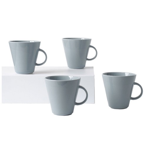 머그컵 마시피렌체 벤티 머그컵 670ml, 그린, 2개 보울보울 어반데일리 머그컵, 프렌치그레이, 4개입