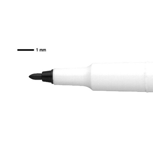 모나미 중간글씨용 네임펜 Fine, 흑색, 1박스