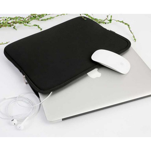 이디오 심플 노트북 파우치: 15.6인치 노트북을 위한 내구성 있고 편안한 보호 솔루션