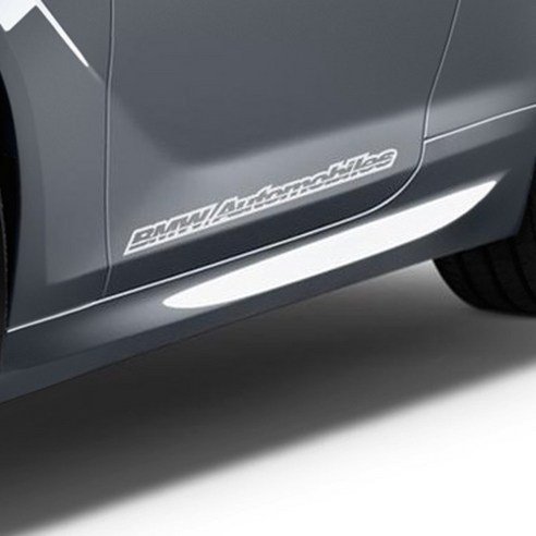 그리드 BMW 데칼스티커 50037 60cm : 브라이트그레이 50037B60, 1개