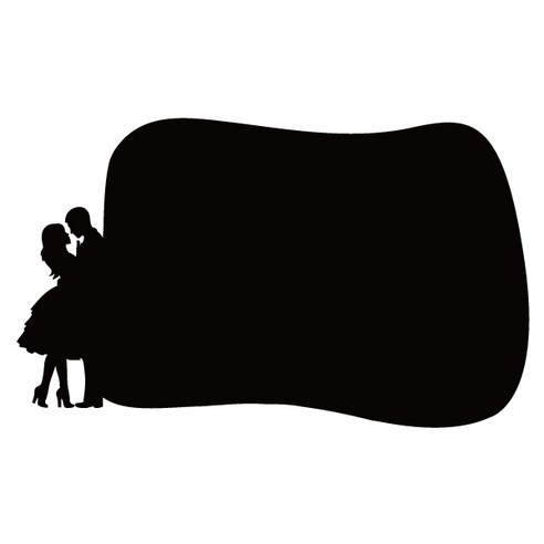 쿠 홈 인테리어 메모 보드 MO 30 부착형 블랙, 아크릴