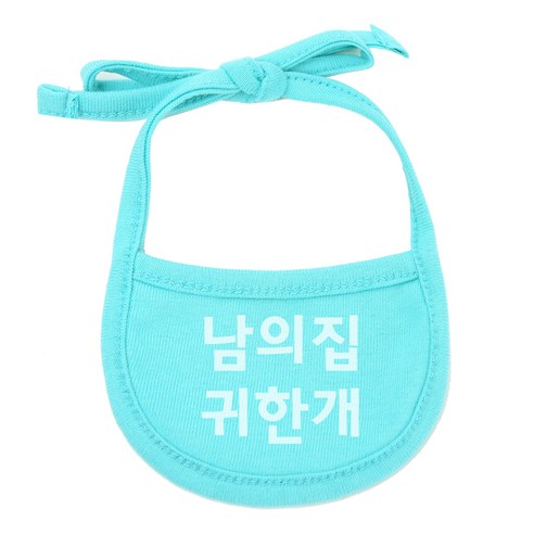이츠독 강아지 턱받이 S, 민트(남의집귀한개), 1개