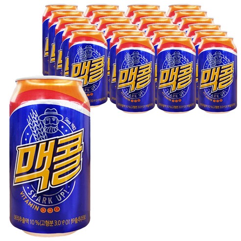 맥콜 캔, 355ml, 24개