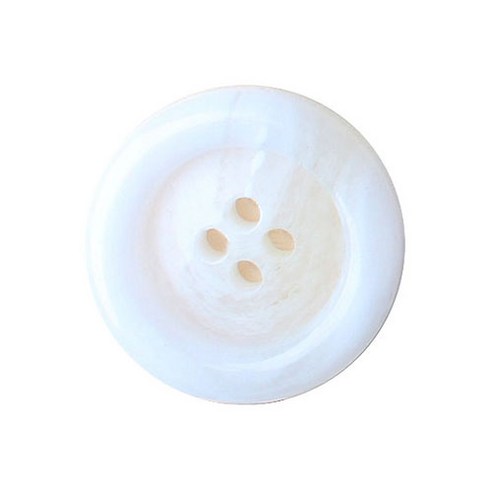 동화상가몰 야크코트 단추 I-2 30mm, 화이트유광, 10개입