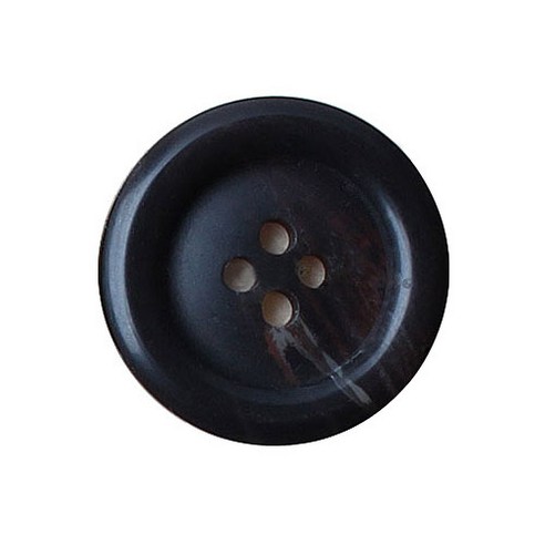 동화상가몰 야크코트 단추 I-2 25mm, 다크브라운무광, 10개