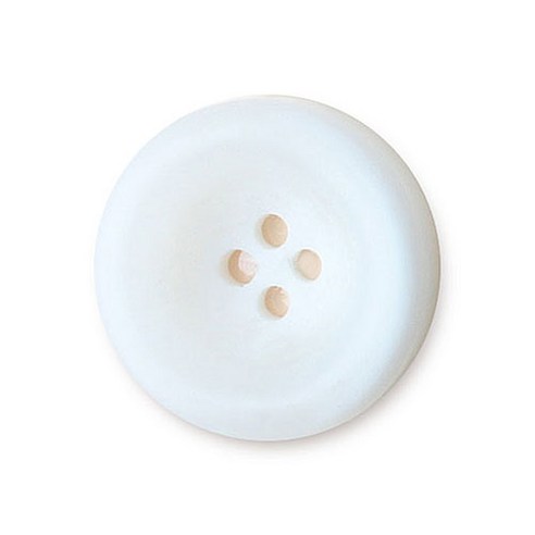 동화상가몰 야크코트 단추 I-4 23mm, 화이트 무광, 10개입