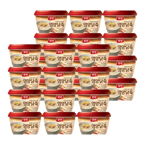 동원에프앤비 양반 죽 삼계, 285g, 24개
