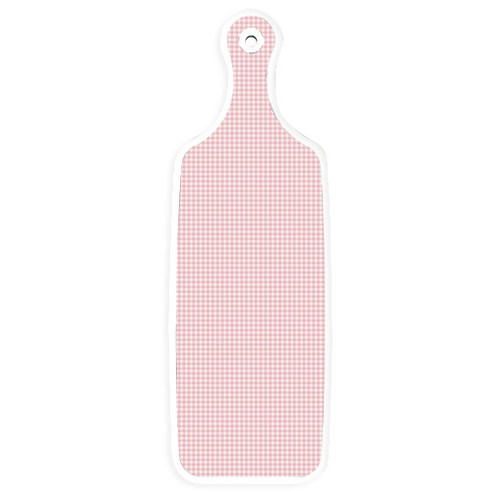 로엠디자인 양면 서빙도마 보드 소나무치자색, 훈색체크, 1개