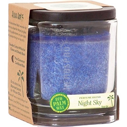 알로하베이 에코 팜 왁스 자캔들, Night Sky Navy Blue, 1개