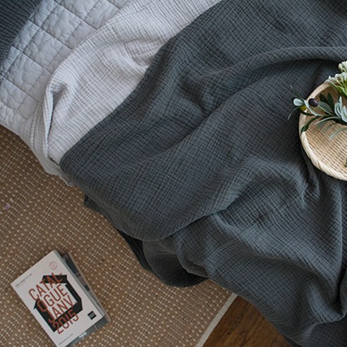 아카시아 아이린 모달 거즈 이불, 차콜