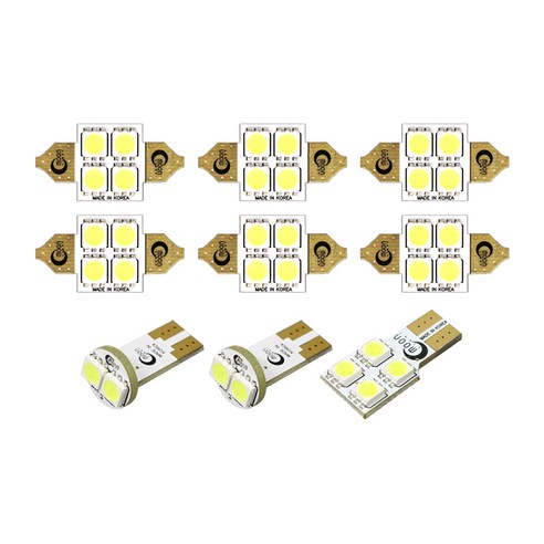 문라이트 차량용 LED 범용실내등 풀세트, K3쿱, 1개
