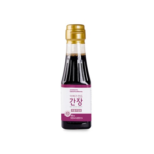 베베푸드 아빠가 만든 간장 국물조림용, 180ml, 1개, 한식 간장