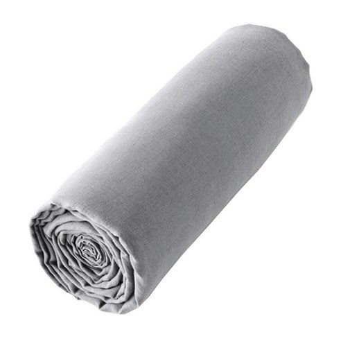 라흐두뜨 린넨 심플 매트리스 커버 F679795, moyen grey