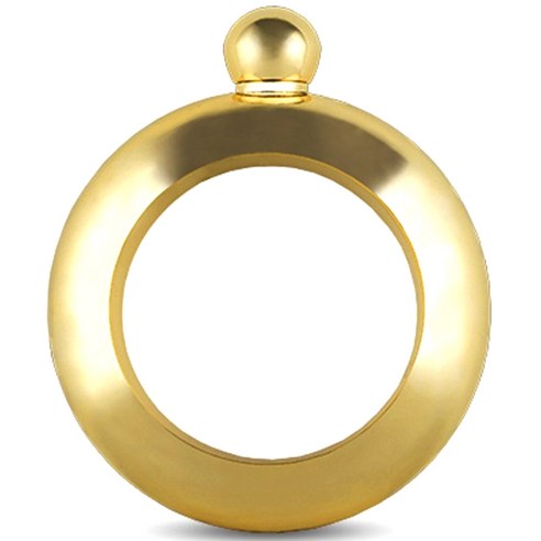 블러쉬 셔레이드 브래슬릿 플라스크 118.3ml, Gold, 1개