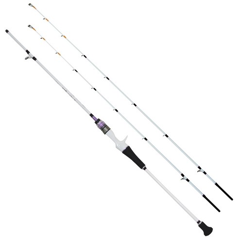 바낙스 이카 마스터 선상 에깅 낚싯대 C160, White + Black + Violet