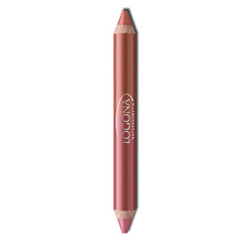 Logona Naturkosmetik 로고나 나투코스메틱 더블 립 펜슬, 07 Cherry, 1개