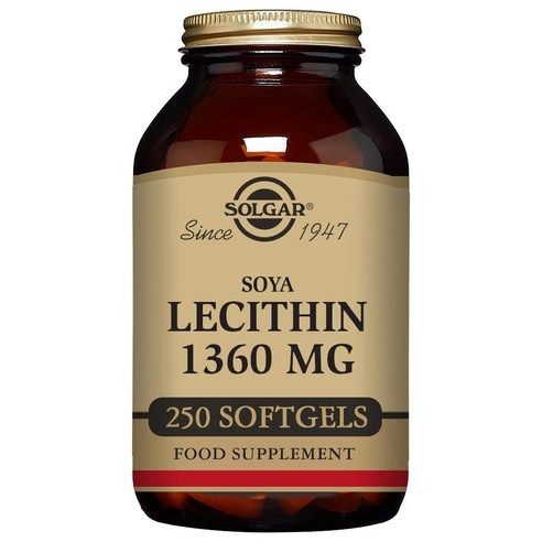솔가 레시틴 1360mg 소프트젤, 250정, 1개