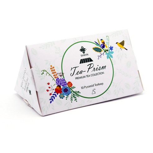다란 티프리즘 컬렉션 10티백 세트, TD기분전환을 위한 허브차, 1g x 2개입 x 5개