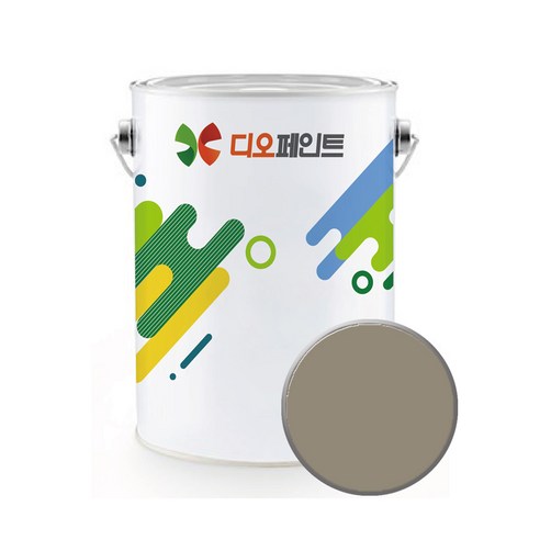 멀티퍼퍼스 디오페인트 실리콘 외부용 수성 실리콘페인트 4L, 클래식12