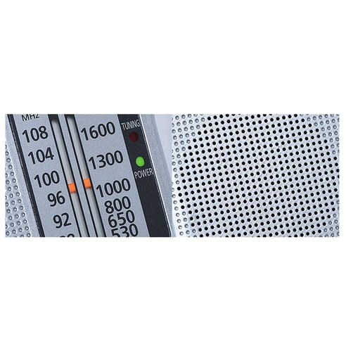 파나소닉 AM FM 건전지식 휴대용 라디오 RF-P150D, 혼합 색상