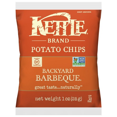 케틀브랜드 포테이토 칩, Backyard Barbeque, 28g