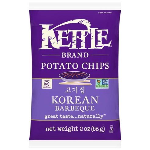 케틀브랜드 포테이토 칩, Korean Barbeque, 56g